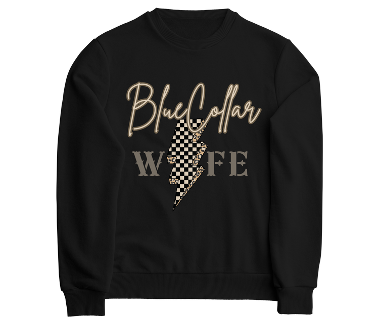 Blue Collar WIFE Crewneck